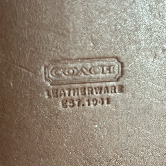 Coach Calf Hair Lucite Top Dresser Box - Picture 3 of 7